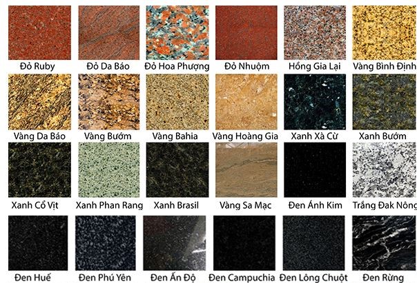 thi công đá granite quảng nam