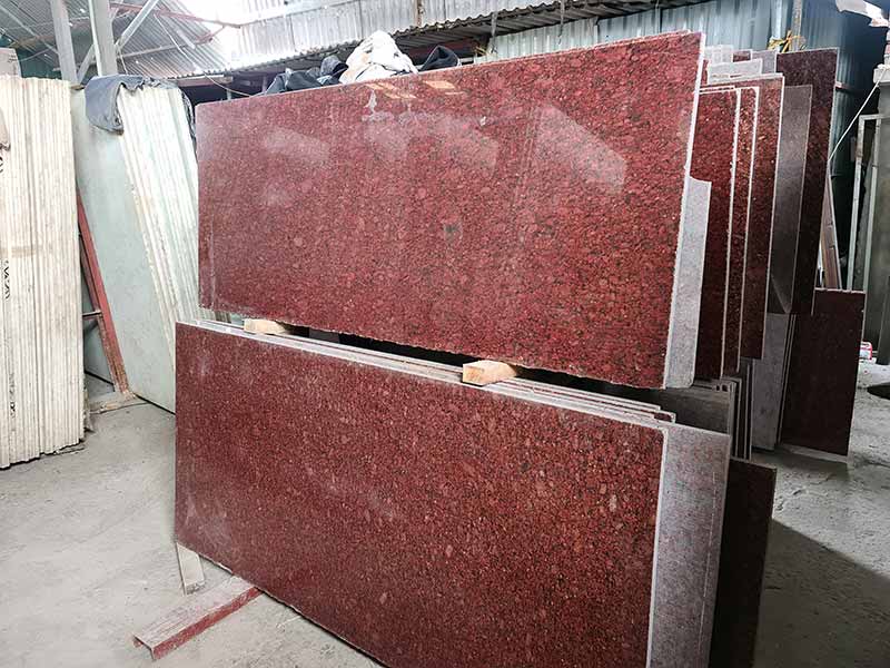 Đá granite màu đỏ Ruby